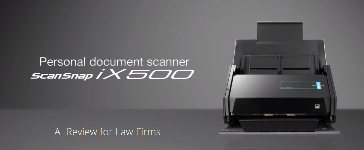 fujitsu scansnap ix500 scanner for pc and mac review