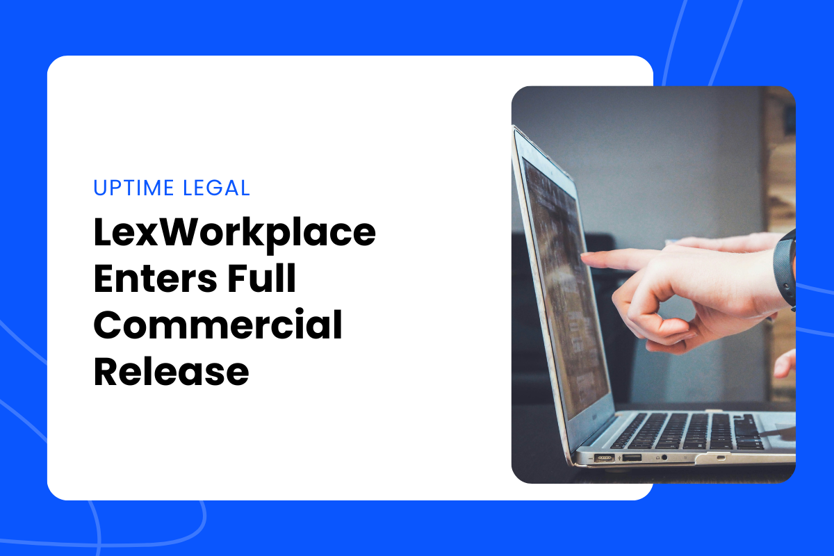 LexWorkplace Enters Full Commercial Release – Blog Cover (1) A Blog Cover saying LexWorkplace Enters Full Commerical Release