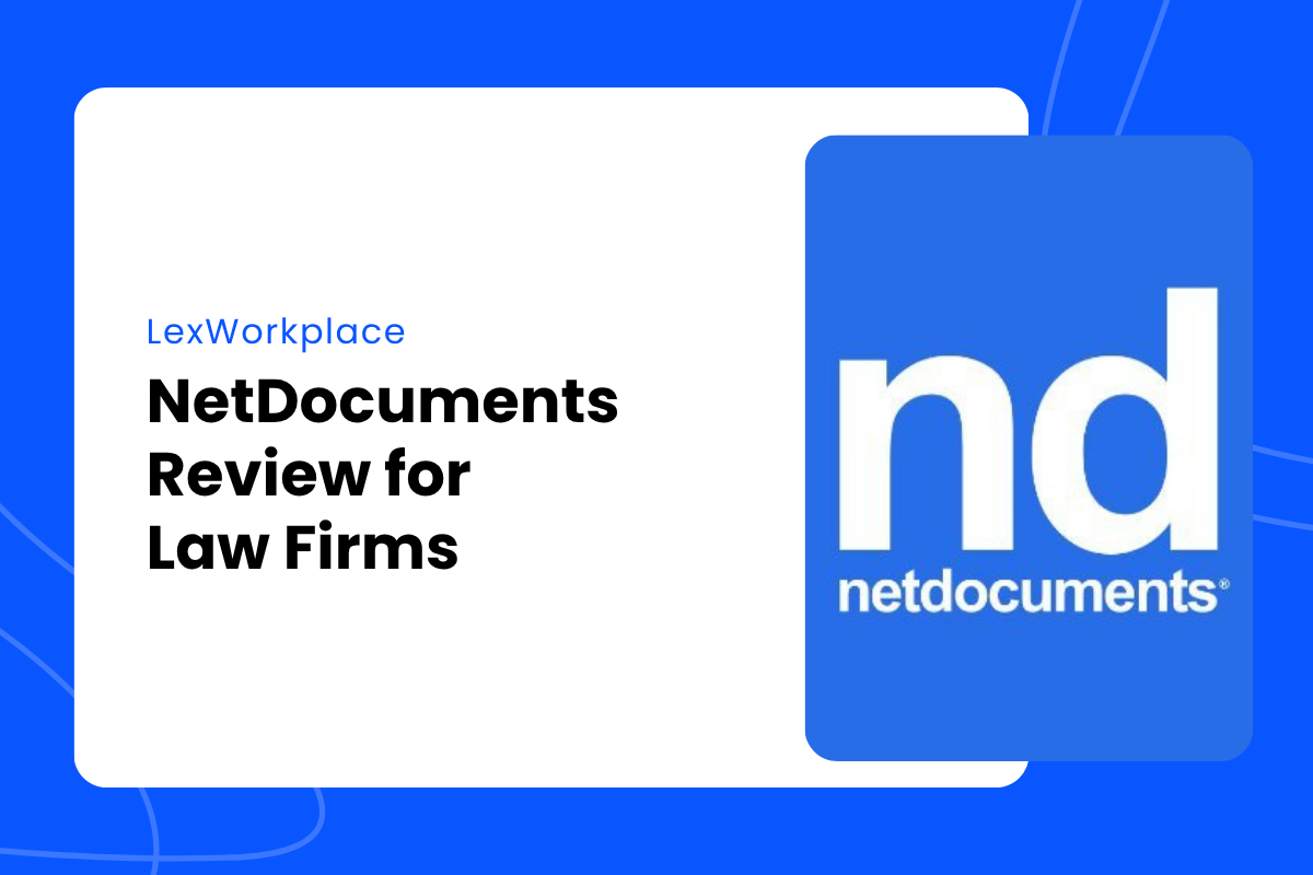 NetDocuments Review for Law Firms - featured image