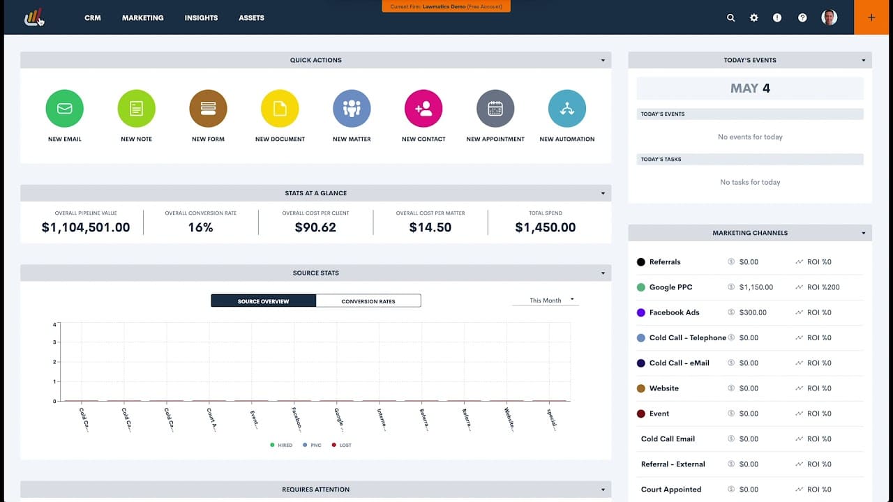 Lawmatics-CRM-Screenshot