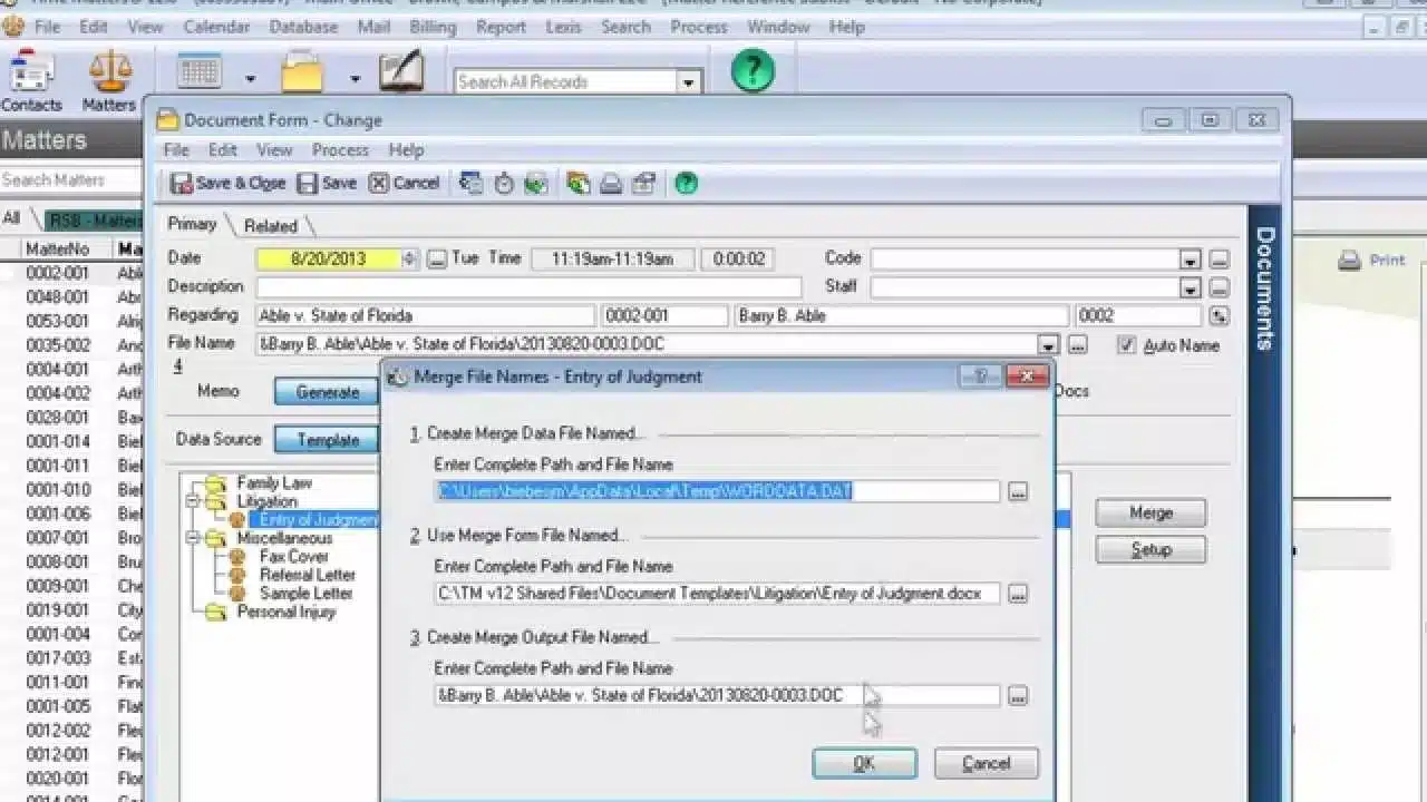 Juris-Screenshot