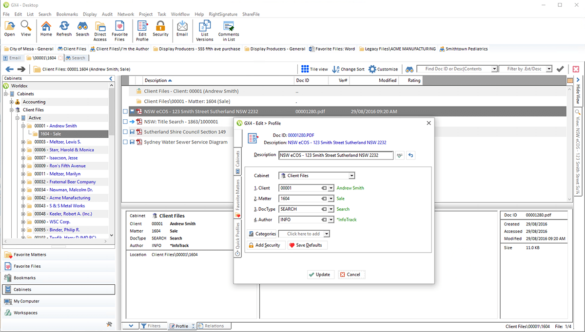 Worldox-DMS-Screenshot Worldox DMS Screenshot