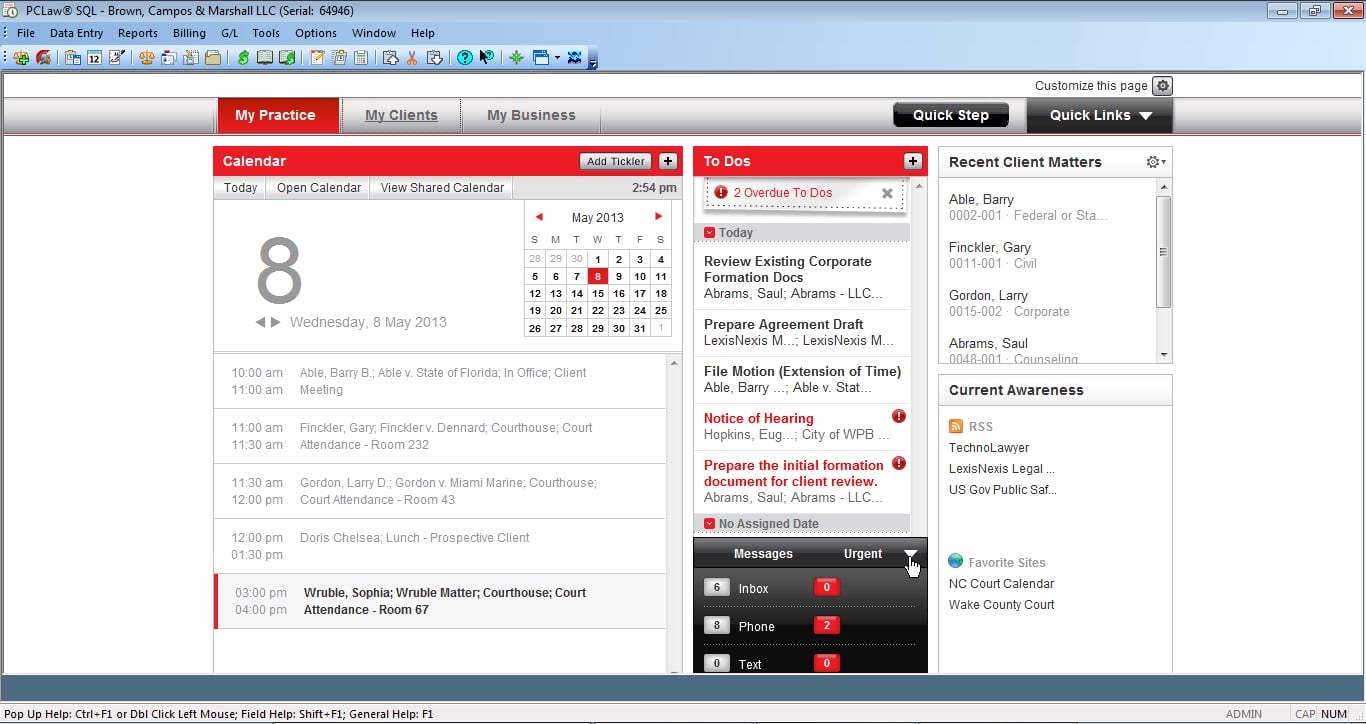 pclaw-lpm-screenshot