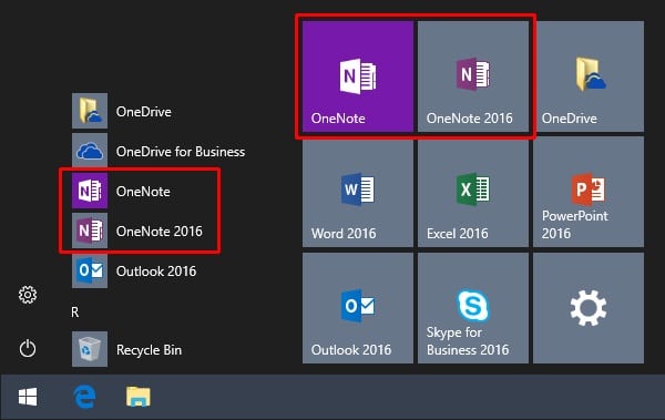 onenote-versions onenote versions