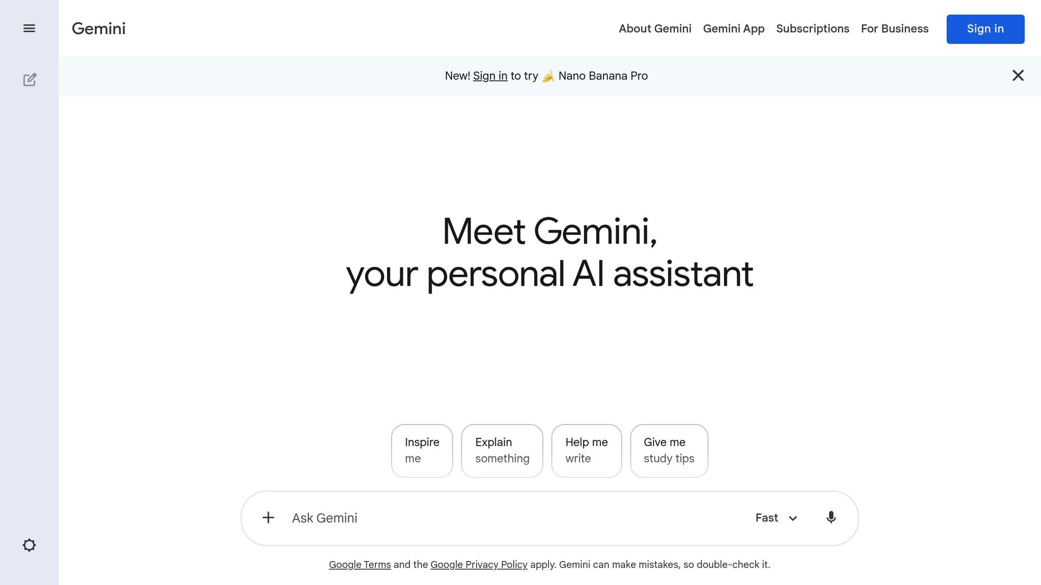 gemini ai screenshot gemini ai screenshot