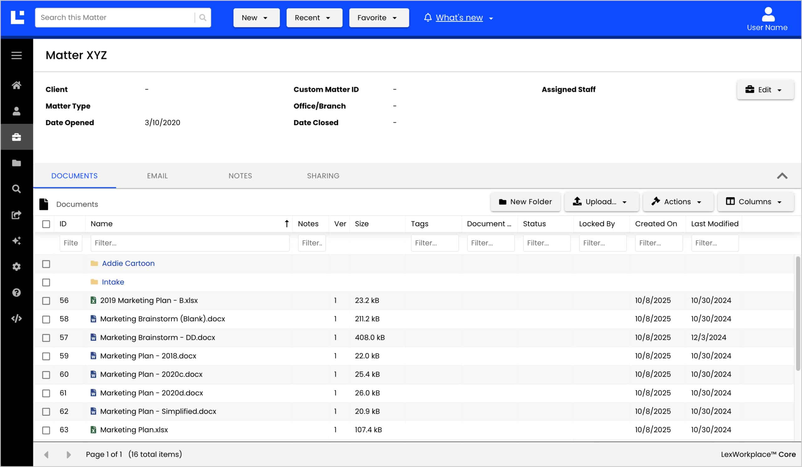 LexWorkplace-Dashboard
